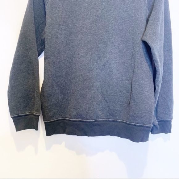 Wildfox Dark Grey Oo La La Graphic Front Long Sleeve Crewneck Sweatshirt Small - Picture 8 of 11